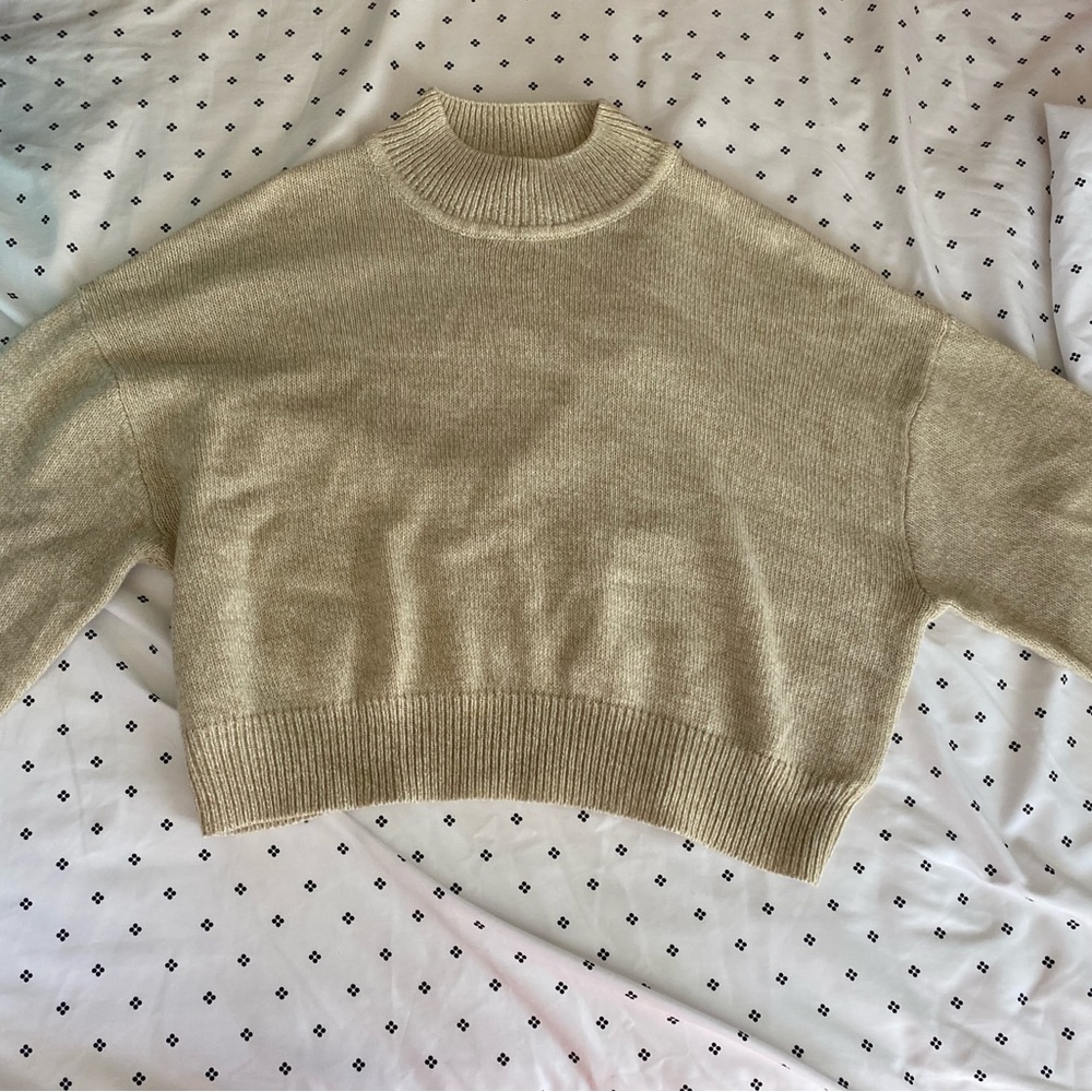 Super cute tan sweater from H&M